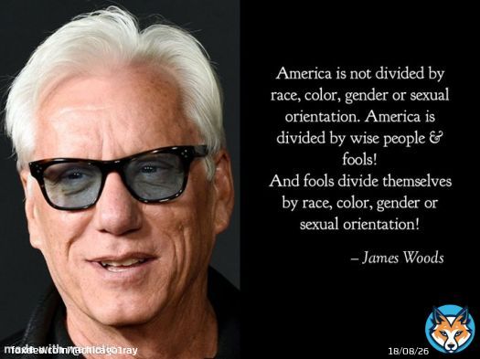 In that interview James Woods tells Tucker, there's nothing that scares the govt more than an American who ain't afraid of them.....if you ain't pulling for this Patriot to prevail, you're probably a Democrat