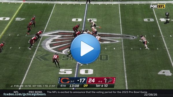 .@justnfields with a DIME to @MontgomerDavid    : #CHIvsATL on FOX