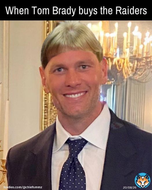 BREAKING: Tom Brady is finalizing a deal to become a minority owner of the Raiders. He is currently interviewing parole officers in compliance with Raiders internal policies.