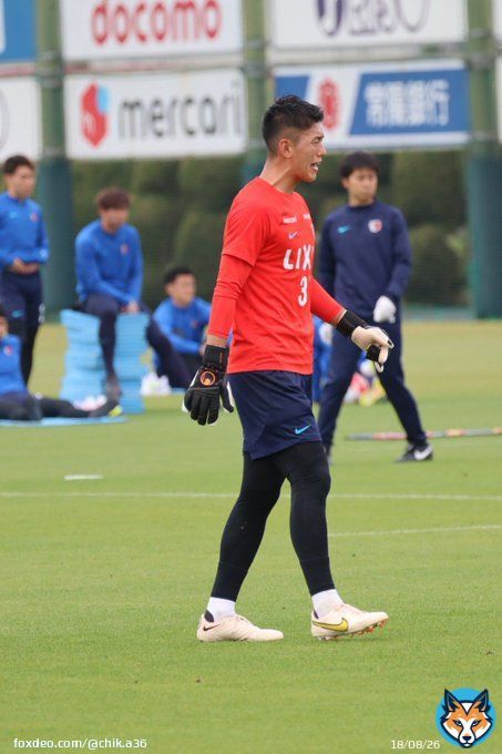 2023/4/16(Sun) クラハ  沖くん 気合い入ってた！！  #鹿島アントラーズ #練習見学 #共に #沖悠哉