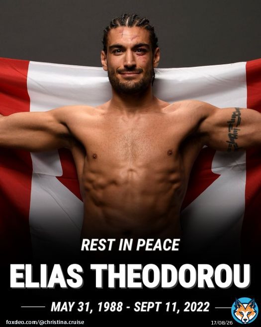 Elias 'The Spartan' Theodorou answered his final bell yesterday, September 11th, 2022. He passed peacefully at home with his family and loved ones in his corner after a hard-fought fight with colon cancer that metastasized.