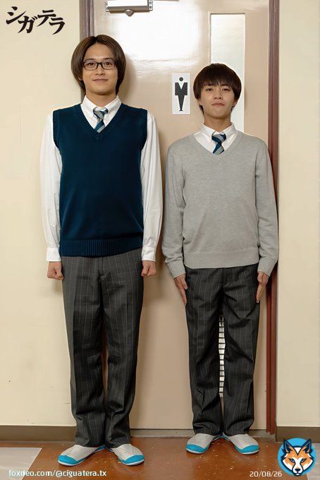 #シガテラ オフショット  なんで男子トイレ前!?www  第8話は26日(金)深夜24時12分放送！ ※ 『世界卓球2023』のため 放送時間変更の可能性あり  第1話と最新話はTVerで見逃し配信中！   Paraviでは第1～7話まで配信中！   #醍醐虎汰朗 #井上想良