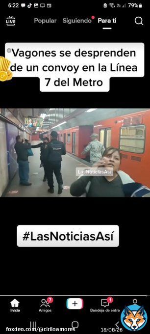 #SabotajeAlMetro No ser&aacute; como dice Amlo AUTOSABOTAJE? C&oacute;mo es posible que con Guardia Nacional y todo se les siniestre y se separen 2 carros de la Estaci&oacute;n Polanco? IMAGINEN de subida en alguna estaci&oacute;n del Metro Elevado.HUELE mal esto.Y los polis censurando las fotos.HDSRPM