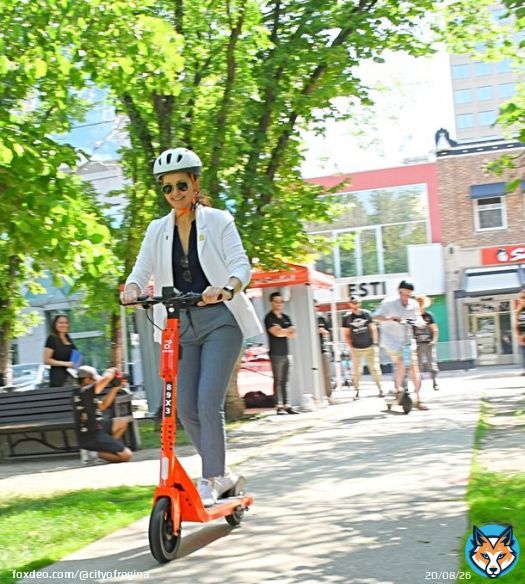 We&rsquo;re excited to announce that e-scooters are now available to rent in #YQR!   They are environmentally-friendly & a great way to get around!   To rent, download the apps of the vendors @rideneuron_ca & @BirdRideCanada.  Visit  4 rules & safety tips.