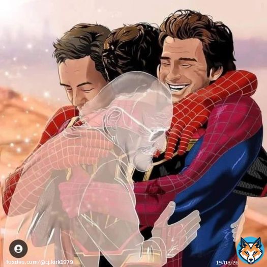Love this! #SpiderMan #StanLee #TobeyMaguire #AndrewGarfield #TomHolland