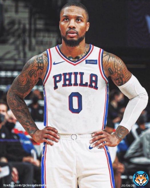 Blazers Receive: - Tyrese Maxey - Tobias Harris - 2029 Sixers FRP - 2028 & 2029 SRP  76ers Receive: - Damian Lillard  Who says no?