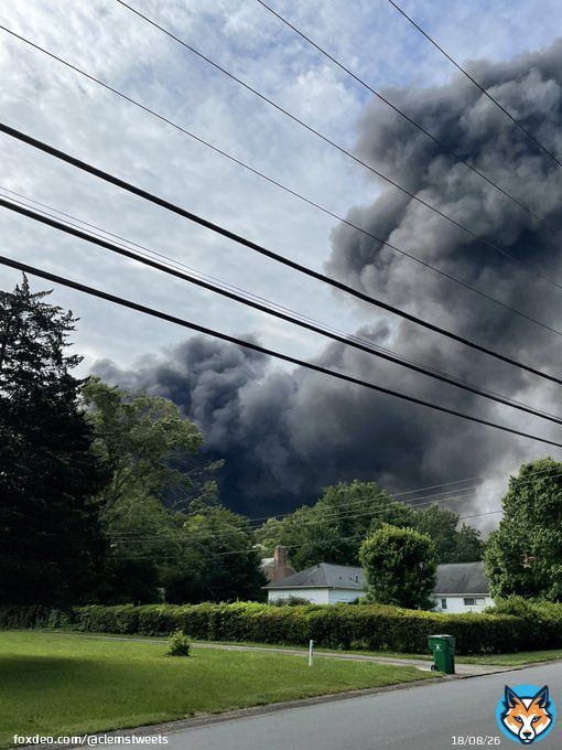 SouthPark area fire this morning. @charlottefire on the scene. #Charlotte @CLTgov @wxbrad