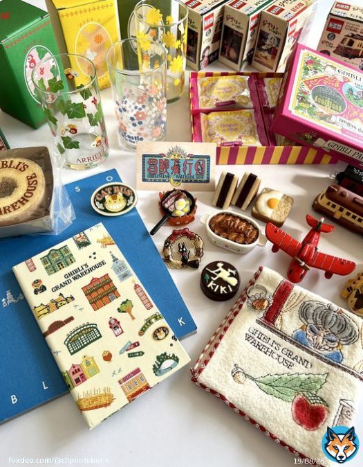 ジブリパーク「ジブリの大倉庫 冒険飛行団」で購入したお土産。  ショップで見た時よりも素敵で、また行きたくなってる。  特に良かったジブリパークの購入品・グッズをまとめました。 &darr;   ジブリ &times; アデリアのガラスコップが良かった&hellip;