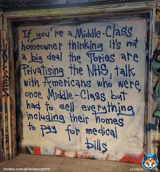 #ToryCorruption The Tories without doubt want to &lsquo;privatise&rsquo; the NHS in order to sell it off to US Private Medical Corporations.   &ldquo;Here in the US, we have a profit making system that we call healthcare. Everybody along the way getsa piece of a patient&rsquo;s action.&rdquo;   #SaveOurNHS