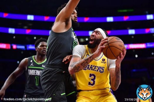 The Wolves lead the Lakers 60-49 at halftime of their Play-In game for the 7th seed   Karl-Anthony Towns: 17 pts, 2 blks Kyle Anderson: 7 pts, 3 rebs, 5 asts, 3 stls, 2 blks  LeBron James: 16 pts, 2 asts Anthony Davis: 12 pts, 9 rebs