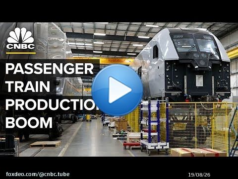 Why Passenger Train Manufacturing Is Booming In The U.S