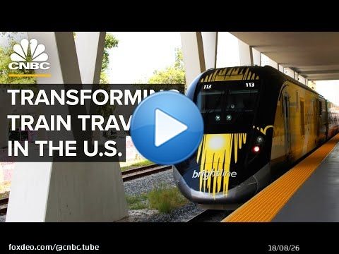 How Brightline Plans To Bring High-Speed Rail To The U.S.