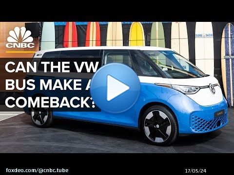 How VW Is Reinventing Its Iconic Bus With The Electric ID. Buzz
