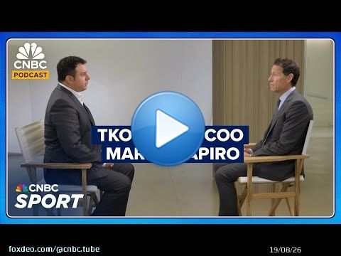 TKO Group COO Mark Shapiro On UFC Media Rights, Vince McMahon And Gambling