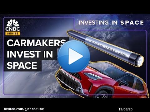Why Automakers Like Toyota And Honda Are Investing In Rockets And Satellites