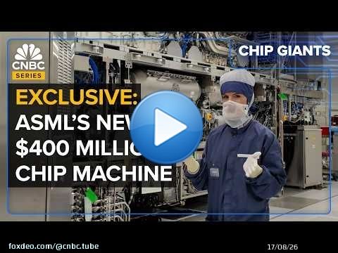 How ASML Makes Chips Faster With Its New $400 Million High NA Machine