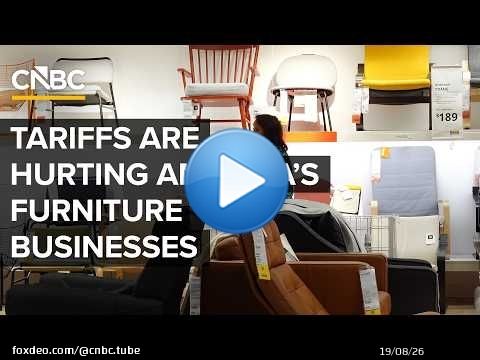 How tariffs are pushing America’s furniture industry to the brink