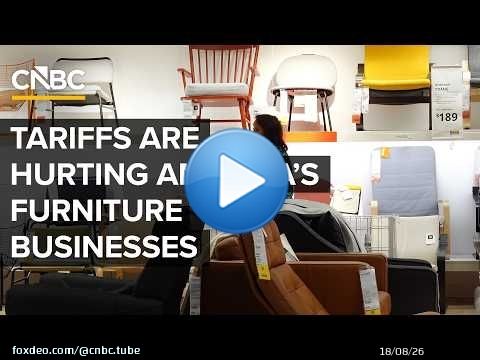 How tariffs are pushing America’s furniture industry to the brink