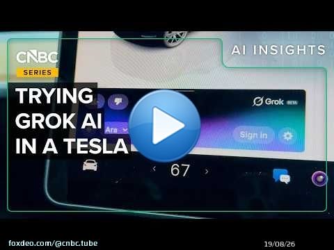 Nous avons discuté avec le chatbot Grok de xAI tout en conduisant une Tesla à New York — Voici ce...