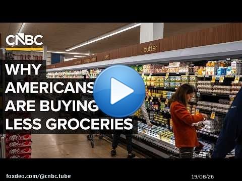 Pourquoi les Américains achètent moins de produits alimentaires