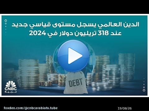 الدين العالمي يسجل مستوى قياسي جديد عند 318 تريليون دولار في 2024