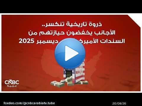 ذروة تاريخية تنكسر.. الأجانب يخفضون حيازتهم من السندات الأميركية في ديسمبر 2025