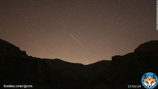 The meteor shower is expected to peak at 7 p.m. ET tonight, according to EarthSky. The celestial event will be visible to all of those on the night side of the world at that time.