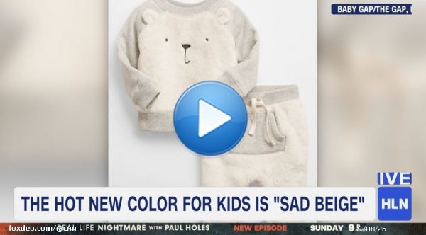 The hot new baby clothes color is ... beige? Baby Gap and Walmart now have a beige baby clothes section.0:2688.4K views
