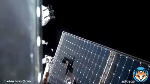 The NASA Orion spacecraft, the core of the Artemis I mission, is making a farewell pass by the moon on its historic journey before heading home to Earth