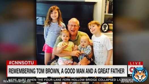 CNN's @jaketapper gives a special tribute to his father-in-law Tom Brown, who passed away this month at the age of 75. @CNNSotu #CNNSOTU