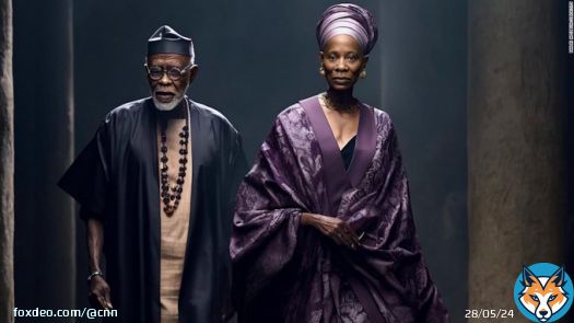 A fashion show that features elderly people as models is a rarity. One with elderly Black African models is even rarer.  So Nigerian visual artist Malik Afegbua used an artificial intelligence platform to create a runway filled with stylish seniors.