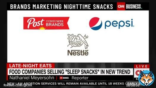 Food companies are beginning to sell 'sleep snacks'