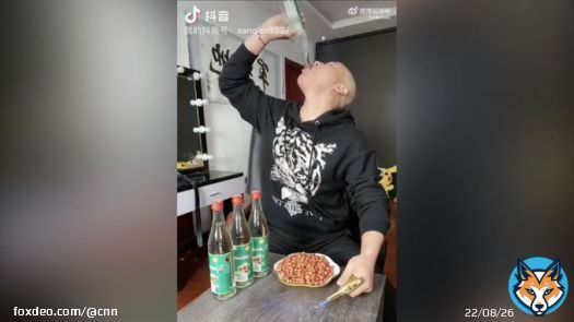 Influencer dies after live-streaming himself drinking bottles of Chinese spirit Baijiu