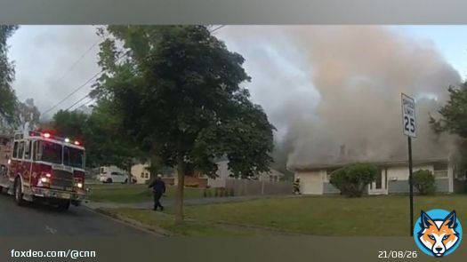 An 85-year-old man and a passerby in a New Jersey neighborhood are being hailed for their quick action after spotting smoke coming from a home and alerting the sleeping family inside of the danger.