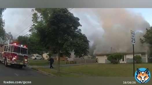An 85-year-old man and a passerby in a New Jersey neighborhood are being hailed for their quick action after spotting smoke coming from a home and alerting the sleeping family inside of the danger.