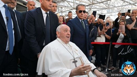 Pope Francis was discharged from Rome&rsquo;s Gemelli hospital Friday where the 86-year-old was recovering from abdominal surgery