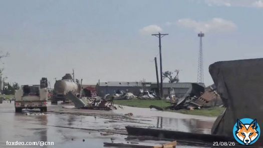 At least three people were killed and dozens were hospitalized after a tornado ripped through a town in the Texas Panhandle