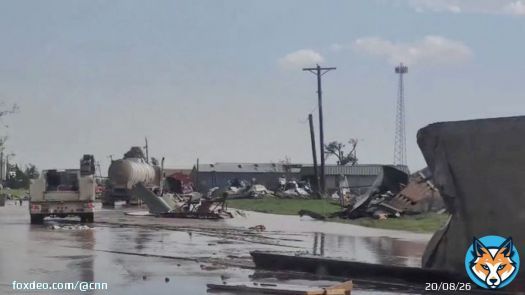 At least three people were killed and dozens were hospitalized after a tornado ripped through a town in the Texas Panhandle