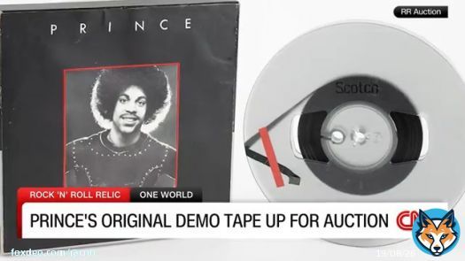 The demo tape that launched Prince&rsquo;s legendary career is now up for auction