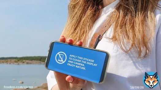 The tourist island of Ulko-Tammio in Finland is urging visitors to ignore their screens and enjoy nature