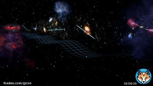 Astronomers have been able to &ldquo;hear&rdquo; the celestial hum of powerful gravitational waves, created by collisions between black holes, echoing across the universe for the first time.