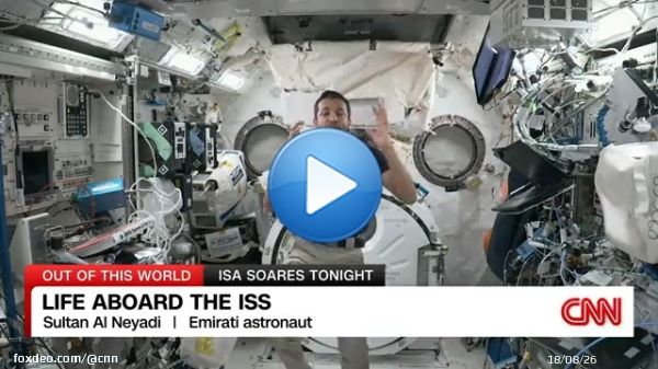 Sultan Al Neyadi, dubbed the &ldquo;Sultan of Space,&rdquo; became the first Arab astronaut to perform a spacewalk in April. He speaks with CNN while aboard the International Space Station.