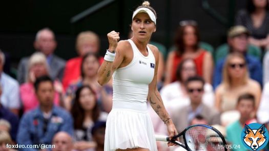 Markéta Vondroušová reached her first Wimbledon final after a scintillating performance against Ukrainian Elina Svitolina, winning 6-3 6-3 in just an hour and 14 minutes