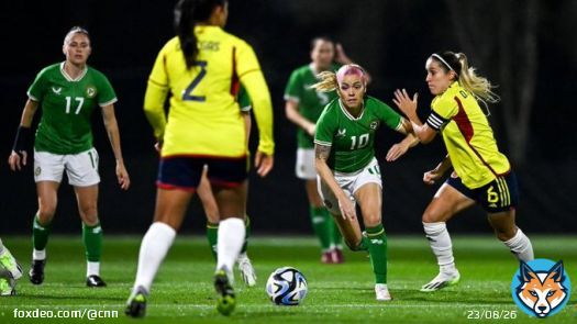 A pre-Women&rsquo;s World Cup friendly between the Republic of Ireland and Colombia was abandoned after it was deemed &ldquo;overly physical,&rdquo; the Football Association of Ireland said in a statement