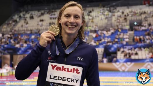 She might recently have surpassed the legendary Michael Phelps for the most career individual world swimming titles, but Katie Ledecky says the thrill of winning remains as powerful as ever.