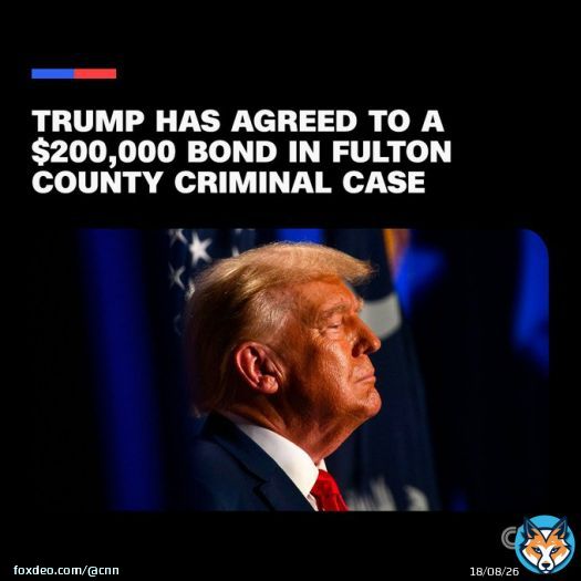 Donald Trump has agreed to a $200,000 bond and other release conditions after his lawyers met with the Fulton County District Attorney&rsquo;s office today, according to court documents reviewed by CNN