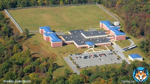 Nine teenagers have fled from a juvenile detention center in Pennsylvania following a riot at the facility, according to police.