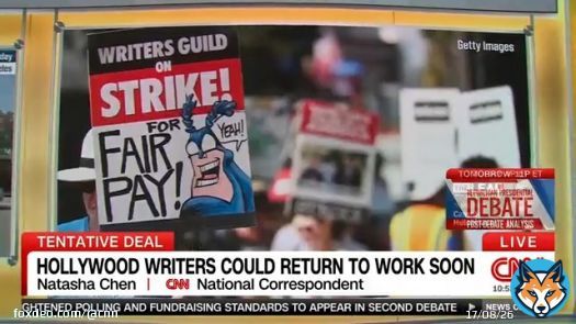 Hollywood writers could be returning to work very soon
