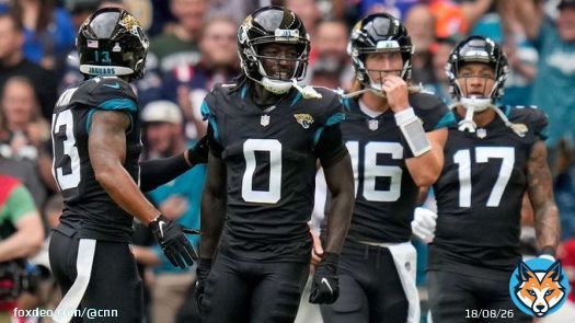 Jacksonville Jaguars win on 10th appearance in London, beating Atlanta Falcons as 2023 NFL International Series kicks off