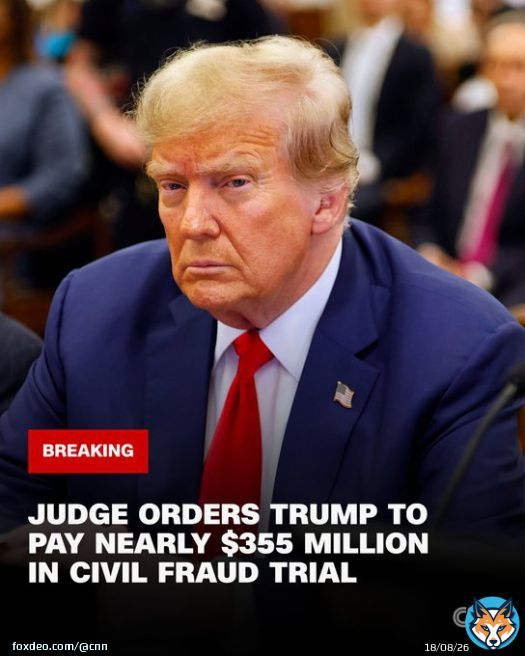 Judge orders Trump and his companies to pay nearly $355 million in New York civil fraud case